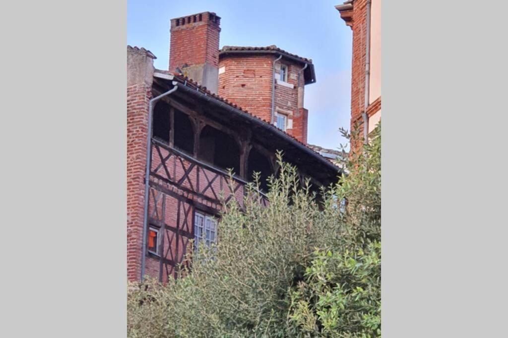 Appartement Exceptionnel 4 Etoiles Hyper Centre Albi 65 M2 Au 4Eme Etage Sans Ascenseur Avec Une Tour Du 12Eme Siecle Exterior photo